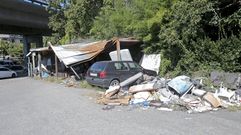 Aspecto que presenta la parcela donde antiguamente se ubicaba el dep�sito municipal de coches. 