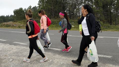 Andaina solidaria Congalsa POR EL MONTE DE A CUROTA