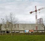 Los impagos paralizan la construcci�n de la Axega en A Estrada.