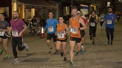 Existosa participaci�n en la carrera De dous en dous, en Carballo
