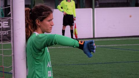 LauraGallegoHorizontal.Laura Gallego durante un partido de esta temporada