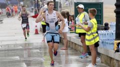 Campeonato gallego de triatl�n en Ribeira