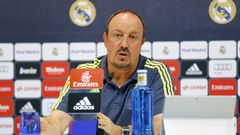 Rafa Ben�tez.Rafa Ben�tez durante su etapa como entrenador del Real Madrid