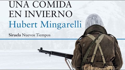 Detalle de la portada de la novela de Hubert Mingarelli �Una comida en invierno�