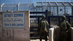 Puesto de control israel� en los Altos del Gol�n