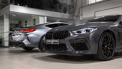 BMW M8 Competition en el concesionario de Autosa, en Oviedo