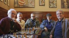 Honorio, Jorge Espiral, Xerm�n Refojo, Quique Bordell y Santiago Catal�n.
