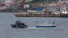 Aduanas se lleva el velero Free de Ribeira con destino a Vilagarc�a