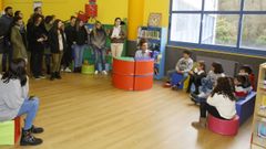 En imagen de archivo, actividad en el CEIP Pluriling&uuml;e de Covas