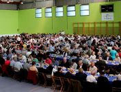 La fiesta se celebr� en el polideportivo Juanito Amigo de Sig�eiro.