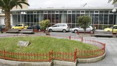 Entorno de la plaza de Vigo, en Carballo