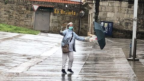 Celebraci�n de las bodas de oro de Ceferino y Sinda en la Calle de la Alegr�a