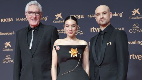 El equipo de la pel�cula �Parecido a un asesinato�.