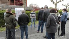 Rub�n Arroxo explicou as obras no barrio lucense