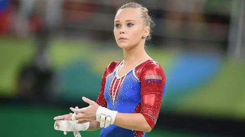 La gimnasta ol�mpica rusa Angelina Melnikova.