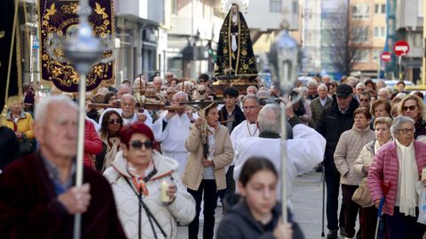 Viacrucis procesional de la parroquia de San Francisco Javier de A Coru�a