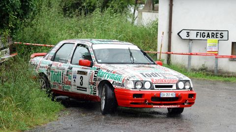 El piloto franc�s Serge Cazaux, fue el vencedor del Rallye de Avil�s el pasado a�o a bordo de un Ford Sierra Cosworth