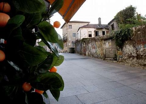 <span lang= es-es >Intervenciones art�sticas y cierres en condiciones</span>. Uno de los aspectos que se quieren cuidar son los cierres de terrenos donde se iba a edificar y que, por diversas circunstancias, se han visto frenados, como el caso de este solar de la R�a Laranxo. Se ofrecer� colaboraci�n a los due�os. 