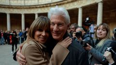 Alejandra y Richard Gere, este viernes en la Alhambra de Granada