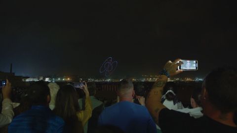 Segunda jornada del festival de drones de Gij�n 2023