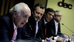 Antonio Fontenla y Agust�n Hern�ndez, en la inaguraci�n del congreso del sector inmobiliario que se celebra en A Coru�a