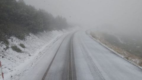 En Carballeda de Valdeorras ya hay nieve