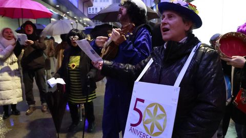 Pasacalles organizado por la asociaci�n Alexandre B�veda