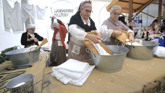Tasca do li�o en la parroquia de Insua (Vilalba)