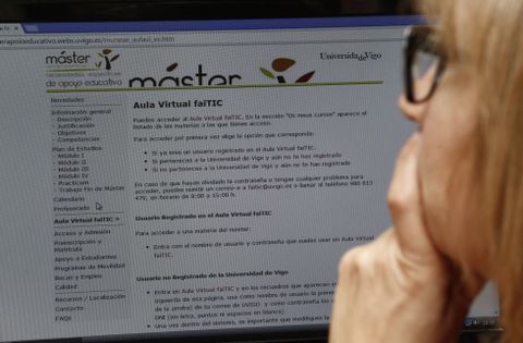 La ense�anza virtual no logra incorporar los valores del contacto humano entre profesor y alumno. 