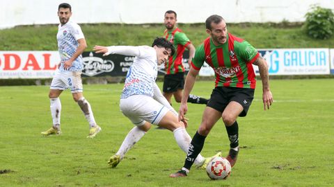 Partido de Tercera Federacin entre el Boiro y el Racing Villalbs