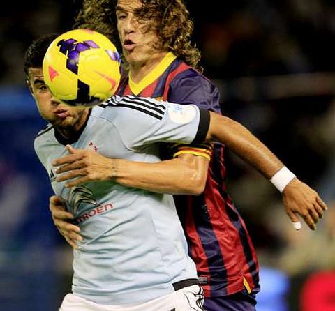 Los t�cnicos consultados dicen que el Celta mantuvo un buen nivel incluso ante el Bar�a.