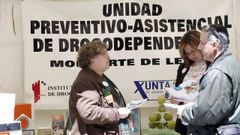 Una de las actividades divulgativas realizadas a pie de calle por la unidad asistencial