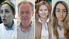 Mary Paz, Benjam�n Fern�ndez Quintana, Ana Varela y Nerea Fern�ndez