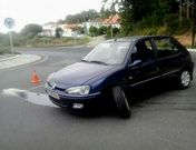 El accidente fue por la tarde. 