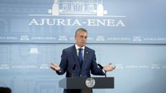 ��igo Urkullu adelanta las elecciones vascas al 25 de septiembre
