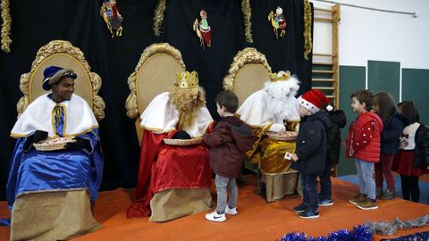 Festival de navidad en los  colegios del Barbanza, Muros y Noia
