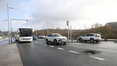 Santiago se llena de baches