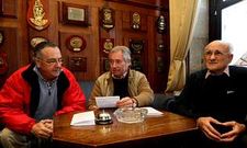 P�o Carrasco, Pedro Pi�eiro y Jacobo Rey ofrecieron ayer el balance de actividad del club.