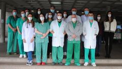 Investigadores del IDIS y del CHUS que constataron la eficacia de la dexametasona contra la insuficiencia respiratoria provocada por el covid-19