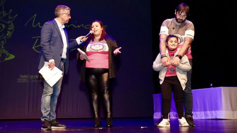 Noelia Garrido agradece a colaboraci�n do circuito Correndo pola Costa na gala de Cee