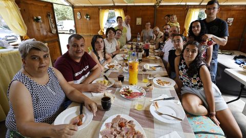 Una de las mesas que respeta la tradición del buen comer.