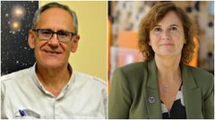Jos� Manuel V�lchez y Minia Manteiga, el futuro presidente de la SEA y su todav�a responsable