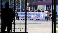 La plantilla de Freiremar en la Praza do Rei