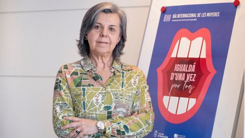 La directora general de Igualdad del Principado de Asturias, María Jesús Álvarez, llama a sumarse al movimiento feminista