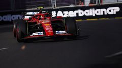 GP de Azerbaiy�n F1 2024.Carlos Sainz durante el GP de Azerbaiy�n F1 2024