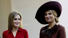 Los reyes Felipe y Letizia, en Holanda