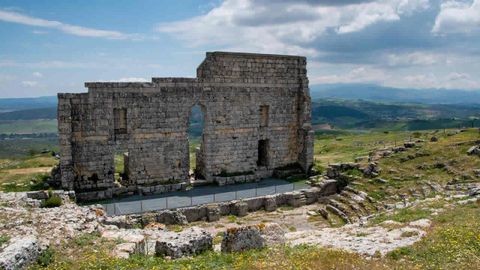 Teatro romano de Acinipo, en el término municipal de Ronda (Málaga)