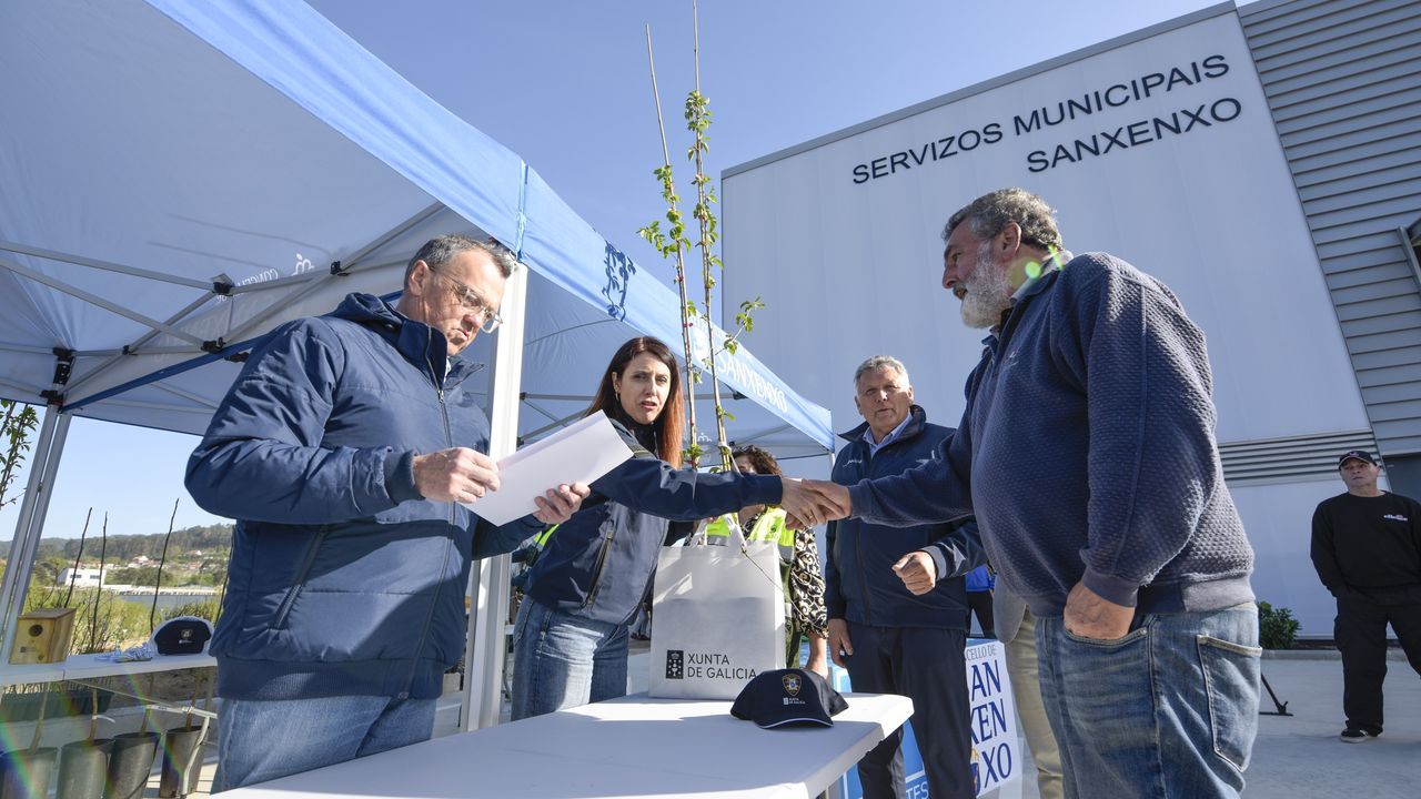 Sanxenxo reparte 1.400 árboles para las franjas de seguridad entre los vecinos