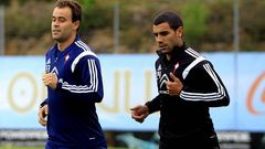 Augusto, trabajando la semana pasada con el recuperador