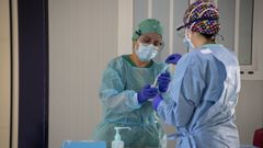 En el hospital de Barbanza es donde se realizan la mayor�a de las PCR para detectar a los nuevos positivos